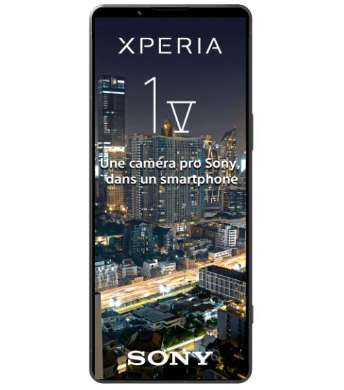 Smartphone Sony Xperia 1 V 6,5" 5G Double SIM 256 Go Vert kaki État correct Sony reconditionné disponible sur Fnac