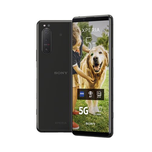 Smartphone Sony Xperia 5 II 6.1" Double SIM 128 Go Noir État correct Sony reconditionné disponible sur Fnac