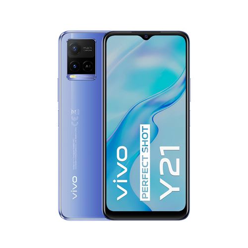 Smartphone Vivo Y21 6.51" Double SIM 64 Go Bleu métallique État correct Vivo reconditionné disponible sur Fnac