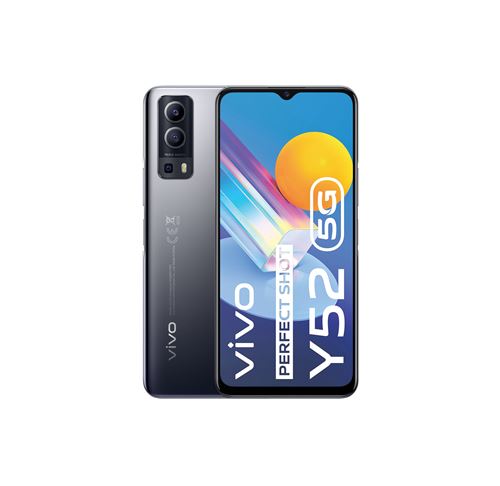 Smartphone Vivo Y52 6.58"" 128 Go Double SIM 5G Noir État correct Vivo reconditionné disponible sur Fnac