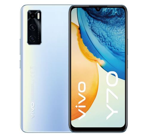 Smartphone Vivo Y70 6.44"" 128 Go Double SIM Bleu oxygène État correct Vivo reconditionné disponible sur Fnac