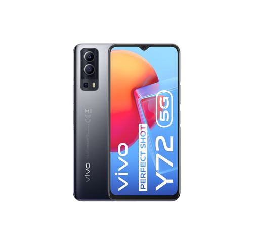Smartphone Vivo Y72 6.58"" Double SIM 128 Go 5G Noir État correct Vivo reconditionné disponible sur Fnac