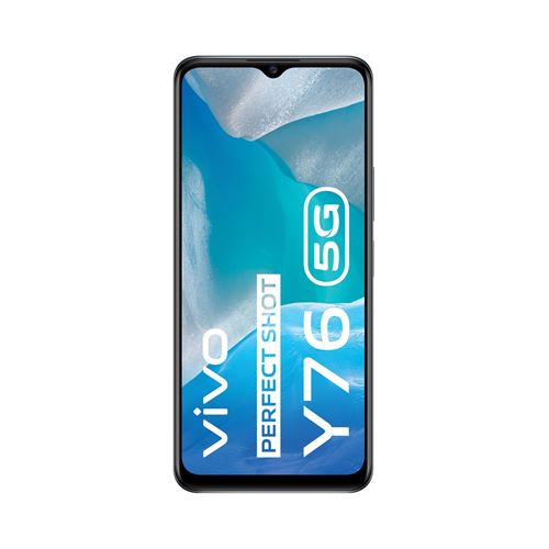 Smartphone Vivo Y76 6,58"" 5G 128 Go Double SIM Gris minuit État correct Vivo reconditionné disponible sur Fnac