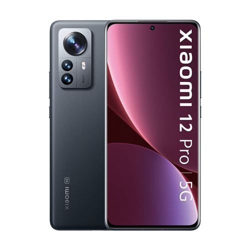 Smartphone Xiaomi 12 Pro gris 6.73 RAM 8 Go stockage 256 Go État correct N/A reconditionné disponible sur Fnac