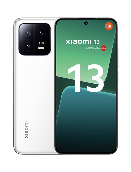 Smartphone Xiaomi 13 6.36" Double nano SIM 5G 8 Go RAM 256 Go Blanc État correct reconditionné disponible sur Fnac