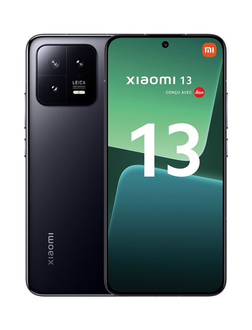 Smartphone Xiaomi 13 6.36" Double nano SIM 5G 8 Go RAM 256 Go Noir État correct reconditionné disponible sur Fnac