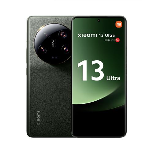 Smartphone Xiaomi 13 Ultra 6,73" 5G Double nano SIM 512 Go Vert État correct reconditionné disponible sur Fnac