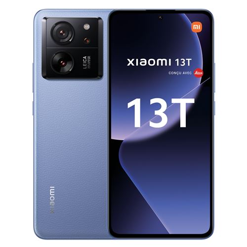 Smartphone Xiaomi 13T 6.67"" 5G Double SIM 256 Go Bleu État correct Xiaomi reconditionné disponible sur Fnac
