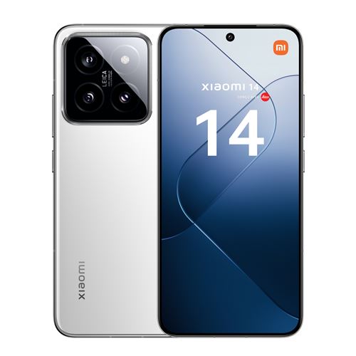 Smartphone Xiaomi 14 6,36" 5G Double nano SIM 512 Go Blanc État correct Xiaomi reconditionné disponible sur Fnac