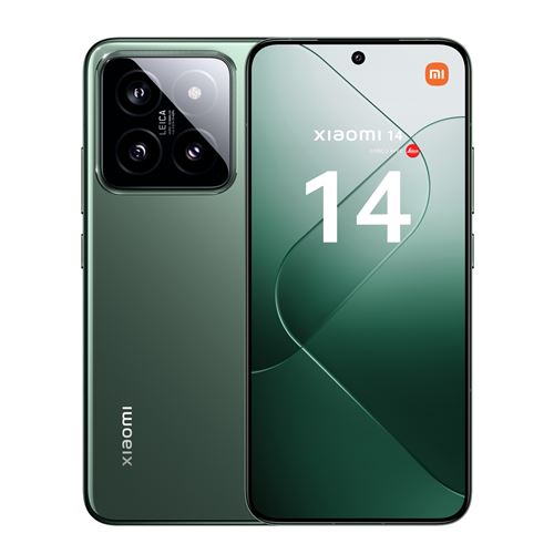Smartphone Xiaomi 14 6,36" 5G Double nano SIM 512 Go Vert État correct - 428,00 € Smartphone Xiaomi 14 6,36" 5G Double nano SIM 512 Go Vert État correct reconditionné disponible sur Fnac