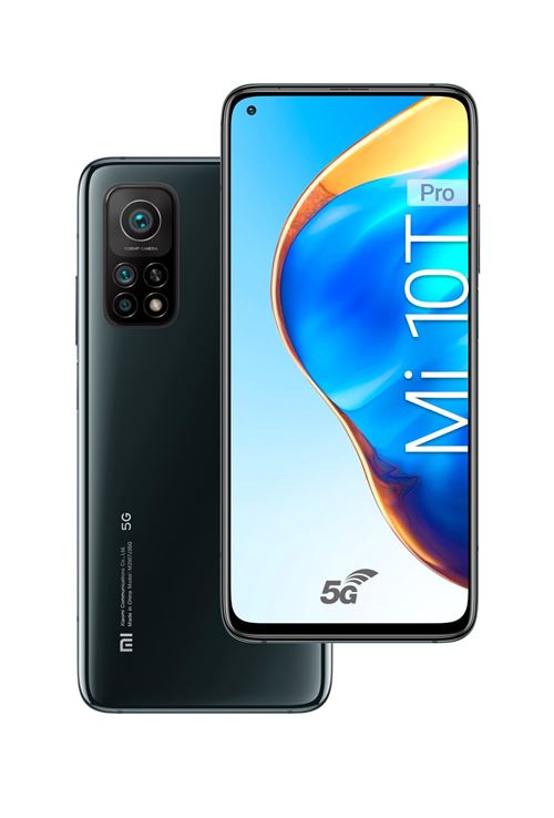 Smartphone Xiaomi Mi 10T Pro 6.67" 5G 128 Go Double SIM Noir cosmique État correct Xiaomi reconditionné disponible sur Fnac