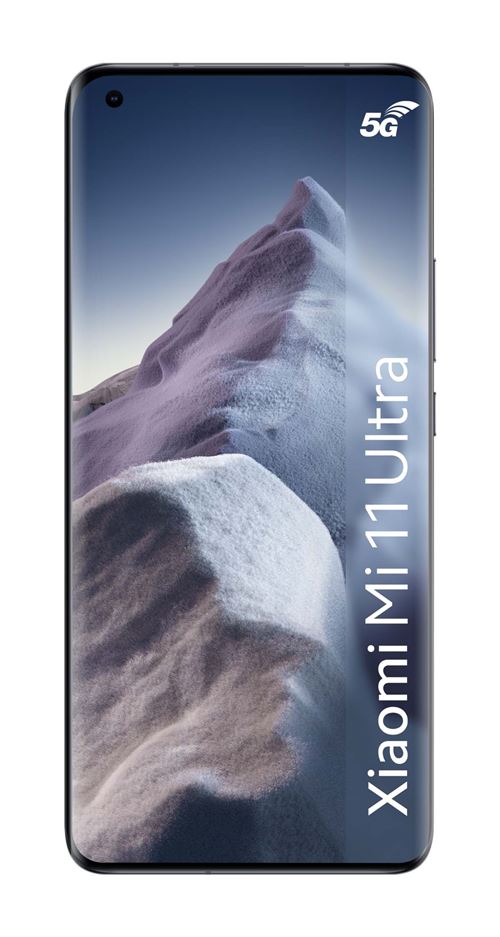 Smartphone Xiaomi MI11 Ultra 6.81" Double SIM 5G 256 Go Noir céramique État correct Xiaomi reconditionné disponible sur Fnac