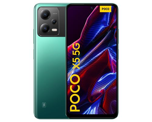 Smartphone Xiaomi Poco X5 Double nano SIM 5G 6.67" 128 Go Vert État correct Xiaomi reconditionné disponible sur Fnac | Dero