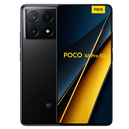Smartphone Xiaomi Poco X6 Pro 6,67" 5G Double SIM 256 Go Noir État correct - 279,00 € Smartphone Xiaomi Poco X6 Pro 6,67" 5G Double SIM 256 Go Noir État correct Xiaomi reconditionné disponible sur Fnac | Dero
