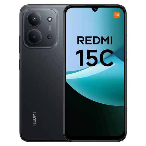 Smartphone Xiaomi Redmi 15C 6,9" Double nano SIM 256 Go Noir État correct Xiaomi reconditionné disponible sur Fnac | Dero