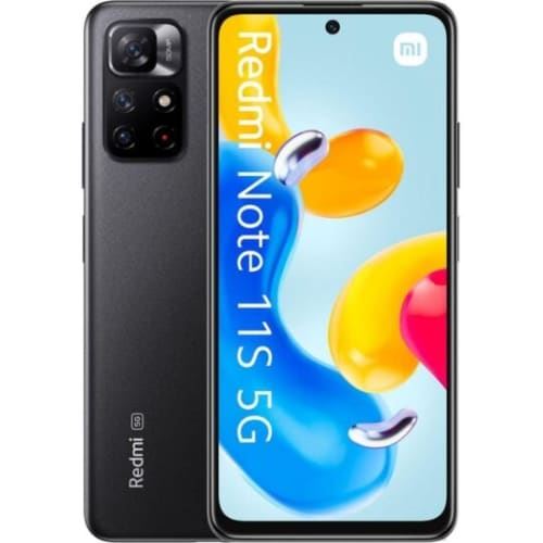 Smartphone Xiaomi Redmi Note 11S 2201117SY 6.43" FHD Mediatek Helio G96 6Go 128Go Android 9.0 Gris État correct N/A reconditionné disponible sur Fnac
