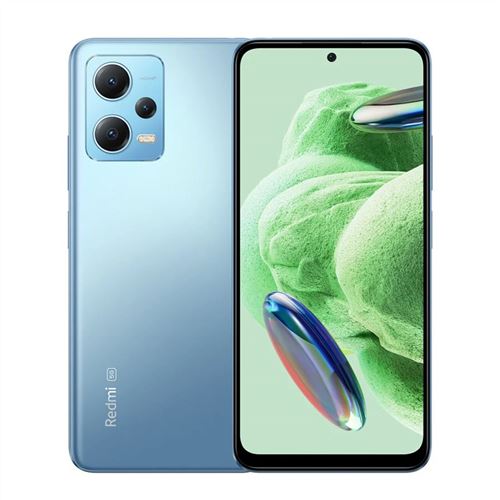 Smartphone Xiaomi Redmi Note 12 5G Double nano SIM 6,67'' 8+256Go Bleu État correct N/A reconditionné disponible sur Fnac