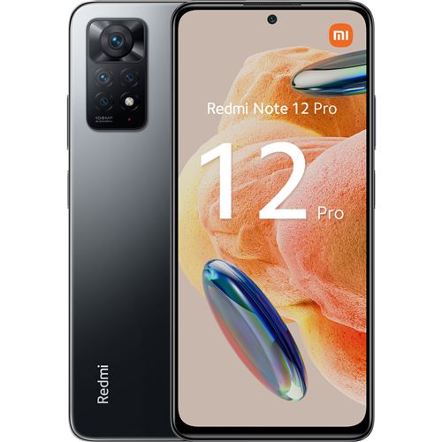 Smartphone Xiaomi Redmi Note 12 Pro 6,6" Double nano SIM 128 Go Gris État correct reconditionné disponible sur Fnac