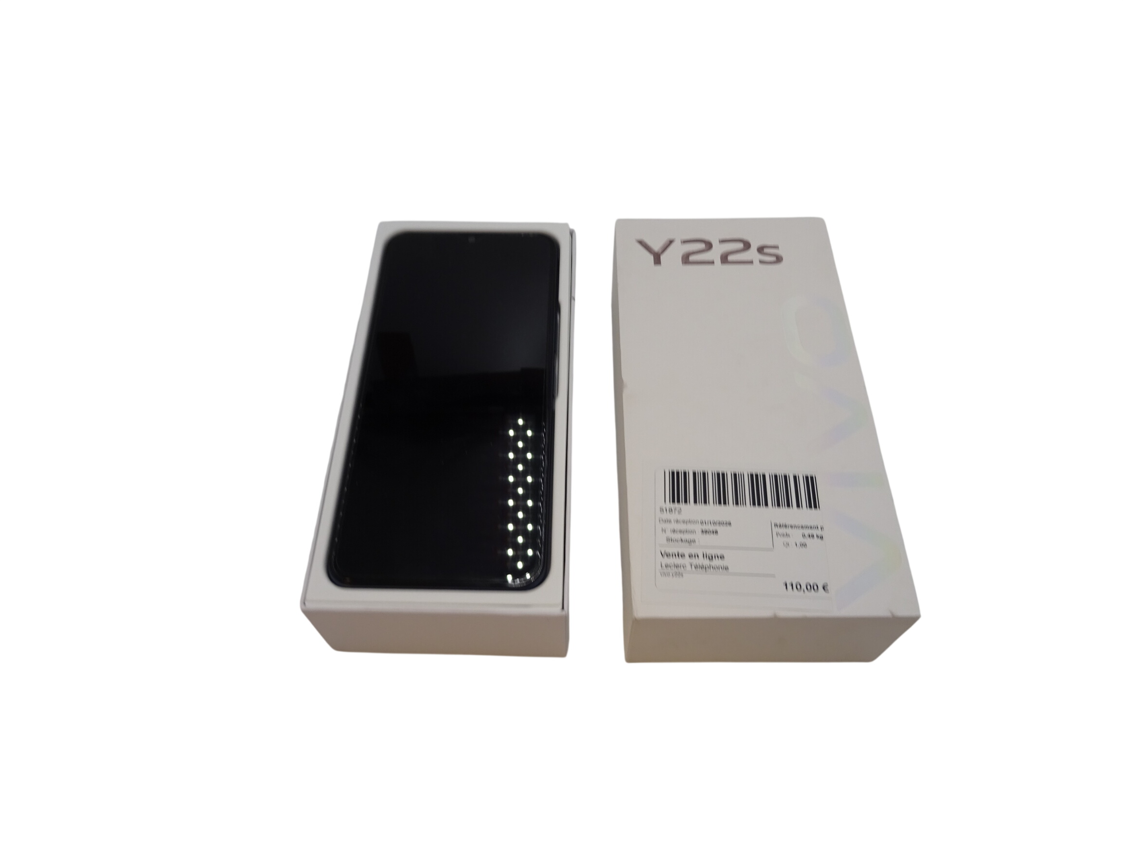 Acheter Smartphones Vivo y22s d'occasion 6G/128G Bon état - 110,00 € Smartphones Vivo y22s d'occasion 6G/128G Bon état reconditionné disponible sur Label Emmaüs