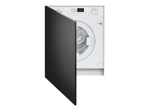 Smeg LSTA147 - Machine à laver séchante - intégré - Niche - largeur : 60 cm - profondeur : 58.4 cm - hauteur : 82 cm - chargement frontal - 52 litres - 7 kg - 1400 tours/min - blanc État correct Smeg reconditionné disponible sur Fnac