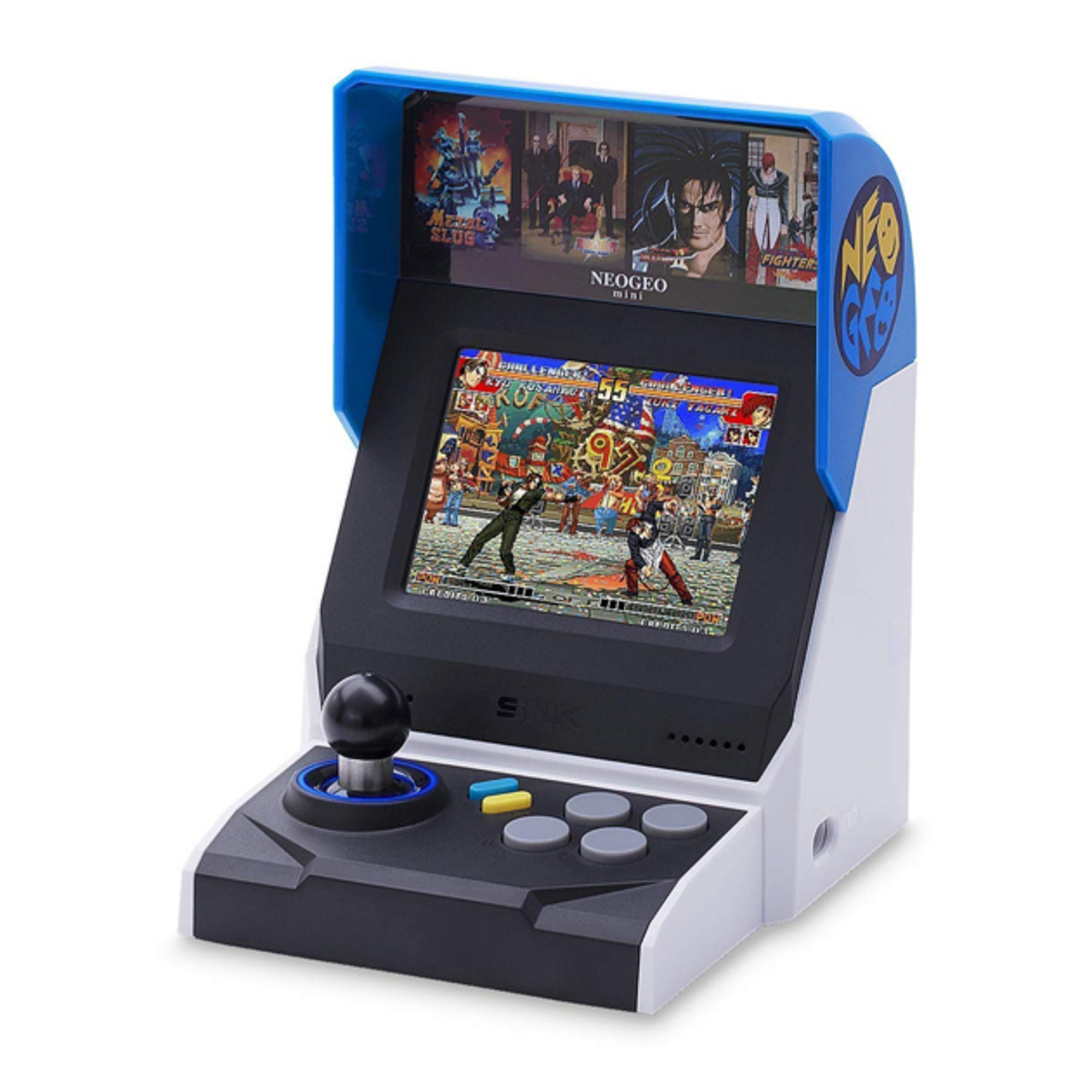 SNK Corporation NEOGEO Mini console de jeux portables 8,89 cm (3.5 ) Noir, Bleu, Argent - Excellent état Parfait état - 169,99 € SNK Corporation NEOGEO Mini console de jeux portables 8,89 cm (3.5 ) Noir, Bleu, Argent - Excellent état Parfait état reconditionné disponible sur Pixmania