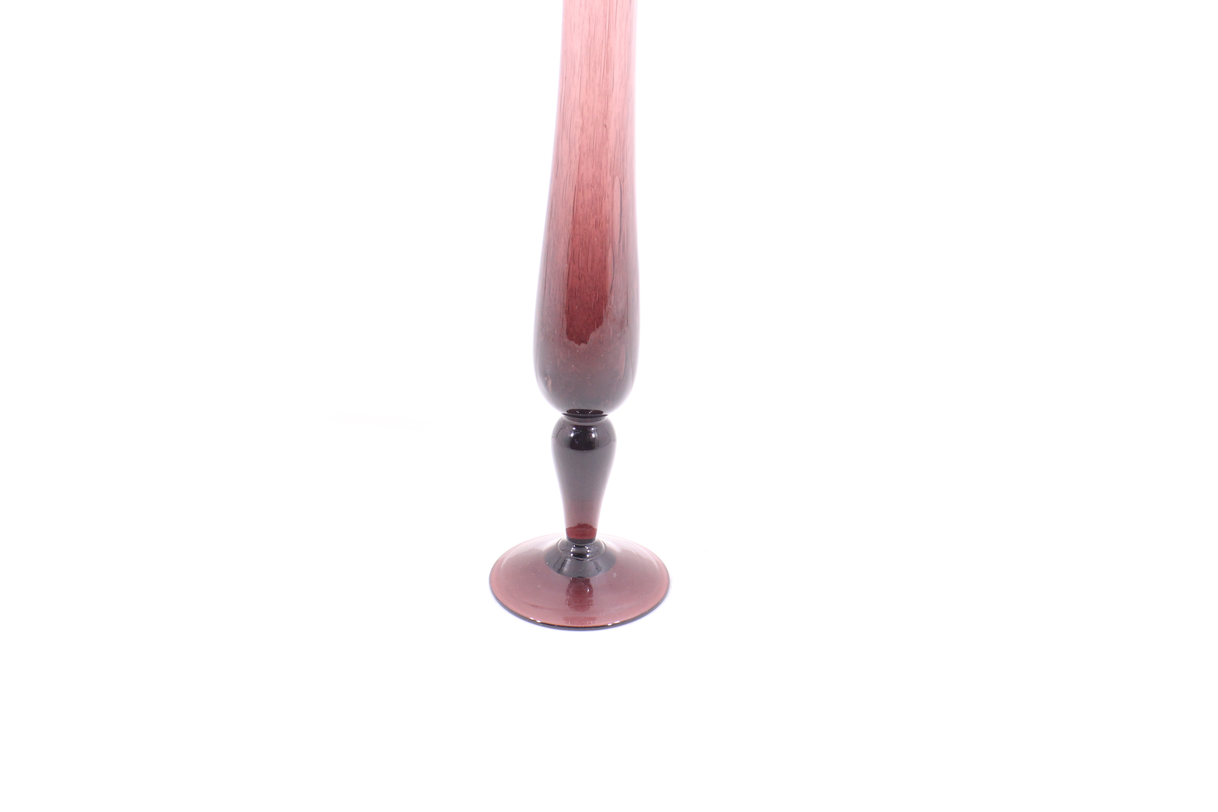 Voir photo 3 de Soliflore / vase en verre soufflé Soliflore / vase en verre soufflé reconditionné photo 3