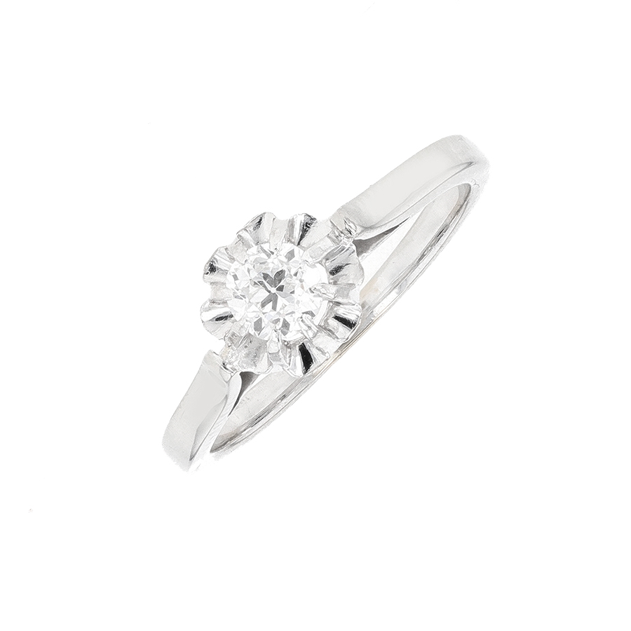 Solitaire ancien Parfait état - 900,00 € Solitaire ancien Parfait état reconditionné disponible sur Gemme Les Bijoux