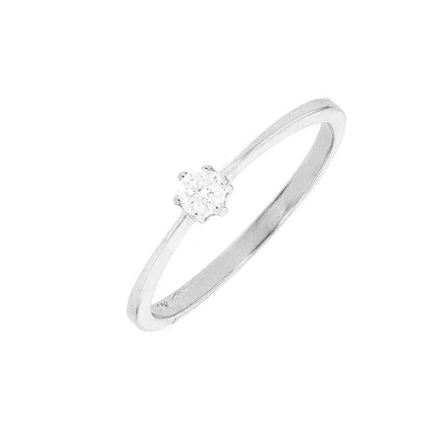 Solitaire diamant Parfait état - 450,00 € Solitaire diamant Parfait état reconditionné disponible sur Gemme Les Bijoux