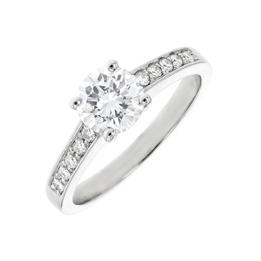 Acheter Solitaire diamants Bon état - 6900,00 € Solitaire diamants Bon état reconditionné disponible sur Gemme Les Bijoux
