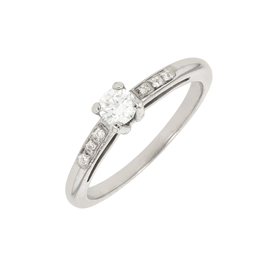Solitaire diamants Parfait état - 630,00 € Solitaire diamants Parfait état reconditionné disponible sur Gemme Les Bijoux