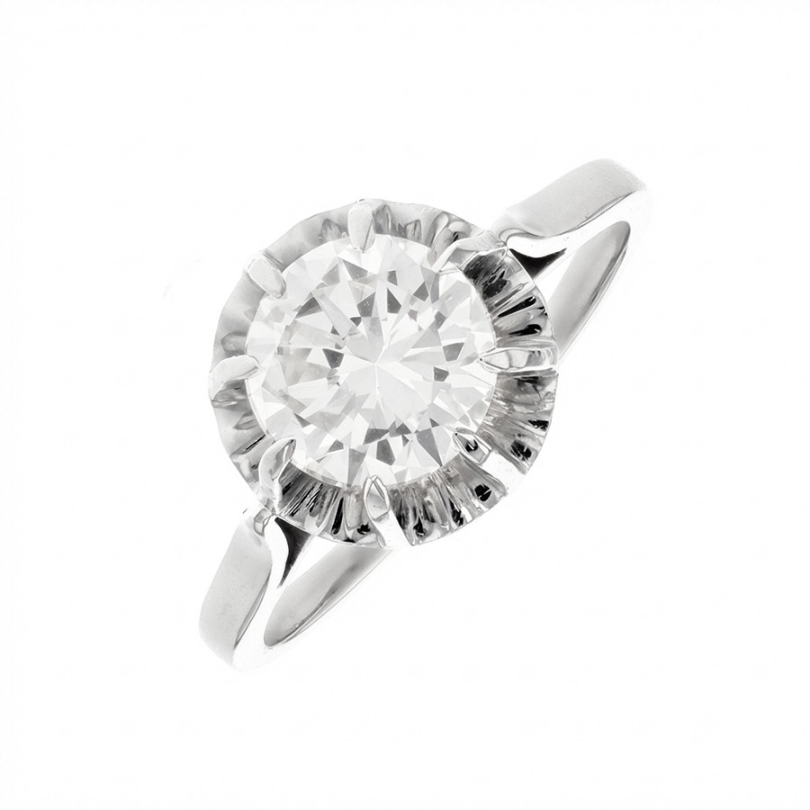 Acheter Solitaire vintage Bon état - 8700,00 € Solitaire vintage Bon état reconditionné disponible sur Gemme Les Bijoux