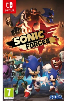 Sonic Forces Nintendo Switch Très bon état Sega reconditionné disponible sur Darty