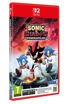 Sonic x Shadow Generations Nintendo Switch 2 Très bon état Sega reconditionné disponible sur Darty