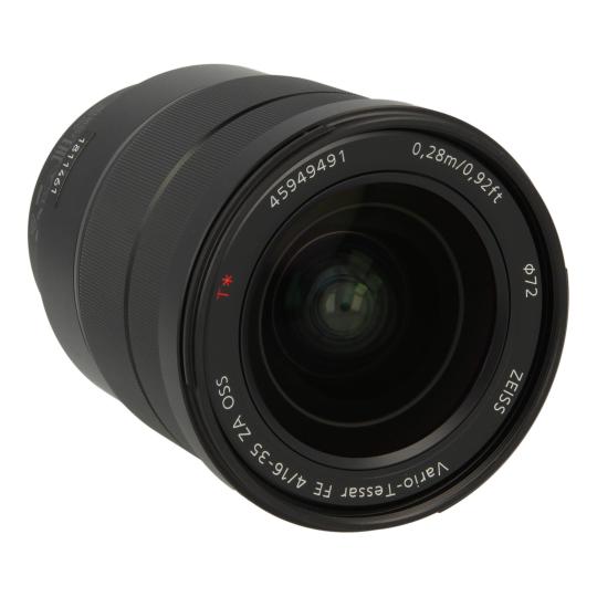 Voir photo 4 de Sony 16-35mm 1:4.0 AF FE ZA OSS noir - bon état | Dero Sony 16-35mm 1:4.0 AF FE ZA OSS noir - bon état Reconditionné Sony reconditionné photo 4 | Dero