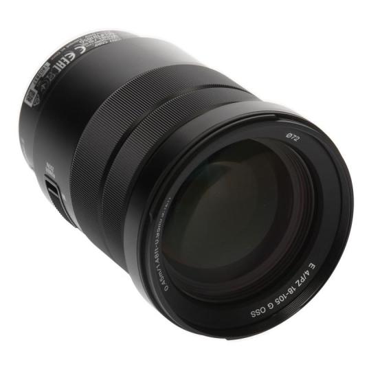 Voir photo 2 de Sony 18-105mm 1:4 AF PZ G OSS noir - neuf | Dero Sony 18-105mm 1:4 AF PZ G OSS noir - neuf Parfait état Sony reconditionné photo 2 | Dero