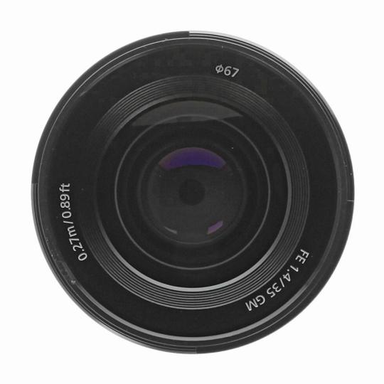 Voir photo 2 de Sony 35mm 1:1.4 FE GM (SEL-35F14GM) noir - comme neuf | Dero Sony 35mm 1:1.4 FE GM (SEL-35F14GM) noir - comme neuf Reconditionné Sony reconditionné photo 2 | Dero