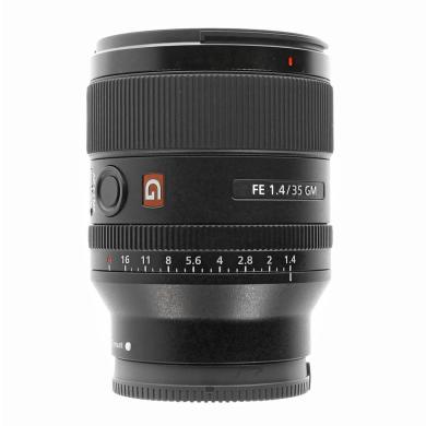 Sony 35mm 1:1.4 FE GM (SEL-35F14GM) noir - très bon état Reconditionné - 979,00 € Sony 35mm 1:1.4 FE GM (SEL-35F14GM) noir - très bon état Reconditionné Sony reconditionné disponible sur As Good As New