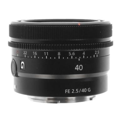 Acheter Sony 40mm 1:2.5 FE G (SEL40F25G) noir - comme neuf Reconditionné - 459,00 € | Dero Sony 40mm 1:2.5 FE G (SEL40F25G) noir - comme neuf Reconditionné Sony reconditionné disponible sur As Good As New | Dero