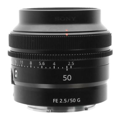 Acheter Sony 50mm 1:2.5 FE G (SEL50F25G) noir - comme neuf Reconditionné - 399,00 € | Dero Sony 50mm 1:2.5 FE G (SEL50F25G) noir - comme neuf Reconditionné Sony reconditionné disponible sur As Good As New | Dero