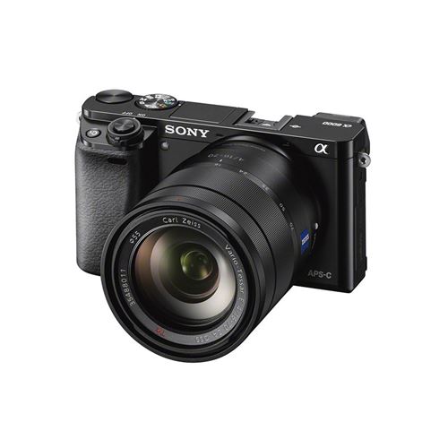 SONY alpha 6000 noir + 16-70 f/4 oss zeiss État correct Sony reconditionné disponible sur Fnac