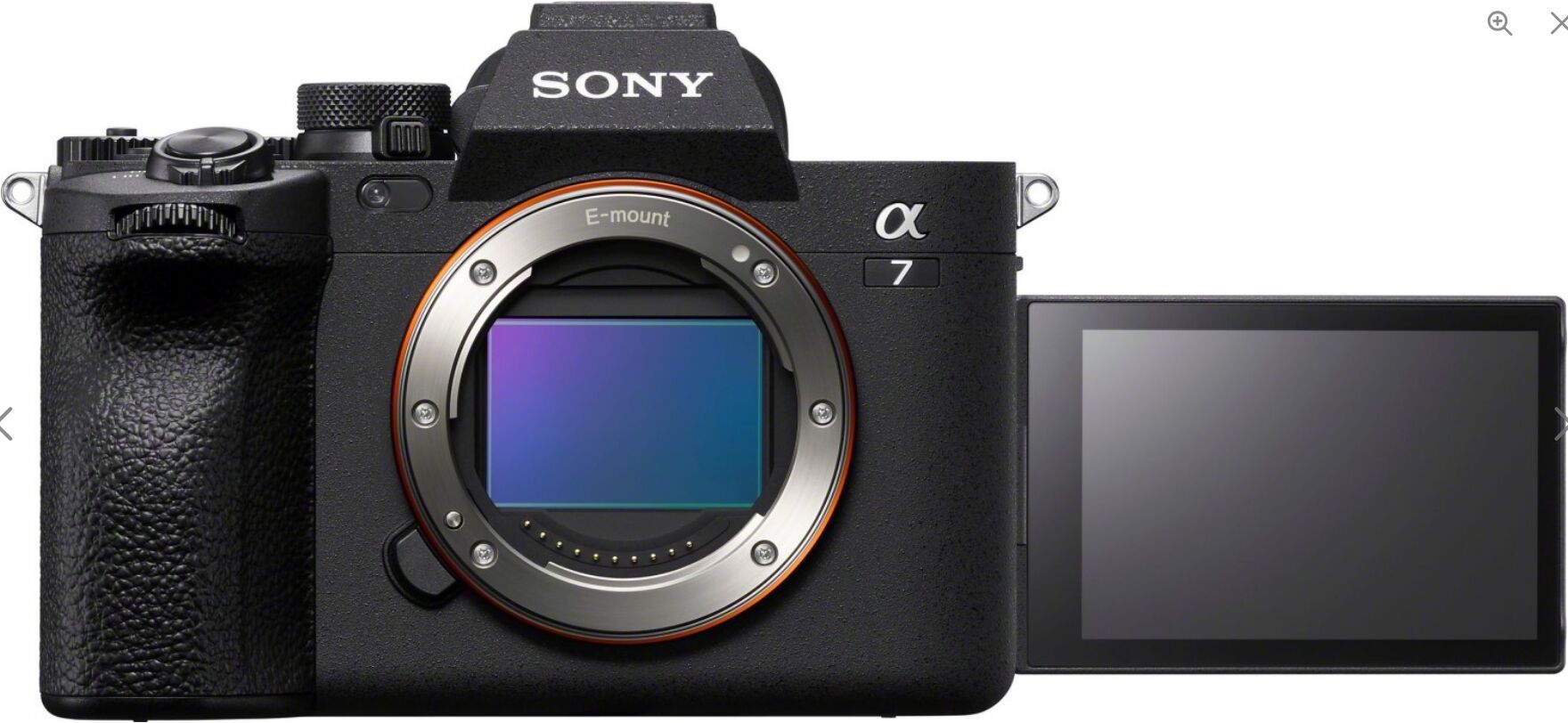Sony Alpha 7 IV Noir Parfait état Sony reconditionné disponible sur Refurbed | Dero
