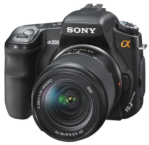 Sony Alpha A200 + Obj. Sony DT 18 - 70 mm f/3.5 - 5.6 État correct Sony reconditionné disponible sur Fnac