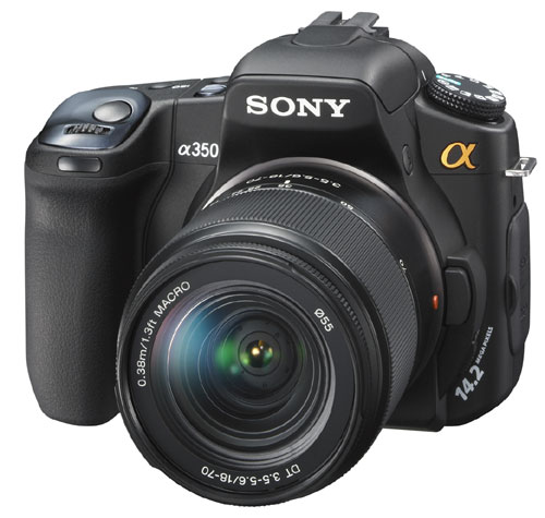 Sony Alpha A350 + Obj. Sony DT 18 - 70 mm f/3.5 - 5.6 État correct Sony reconditionné disponible sur Fnac