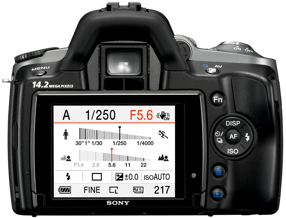 Sony Alpha A380 Appareil photo réflex numérique - Excellent état Parfait état Sony reconditionné photo 3 | Dero