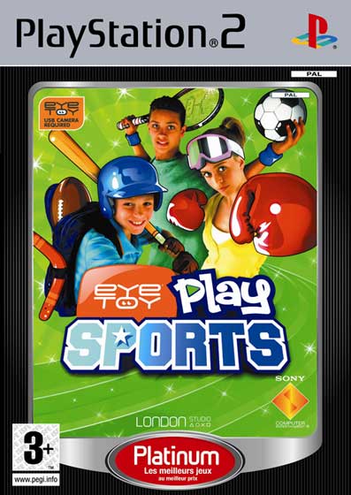 Sony Eye Toy Play Sport Platinum + Caméra pour PlayStation 2 État correct Sony reconditionné disponible sur Fnac