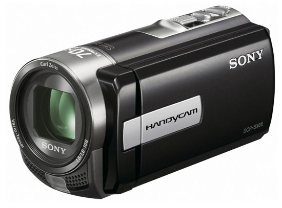 Sony Handycam DCR-SX65E - caméscope - Carl Zeiss - stockage : carte Flash État correct reconditionné disponible sur Fnac