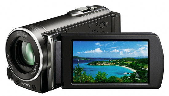 Sony Handycam HDR-CX115E - Caméscope - 1080i - 4.2 MP - 25x zoom optique - Carl Zeiss - carte Flash - noir État correct Sony reconditionné disponible sur Fnac