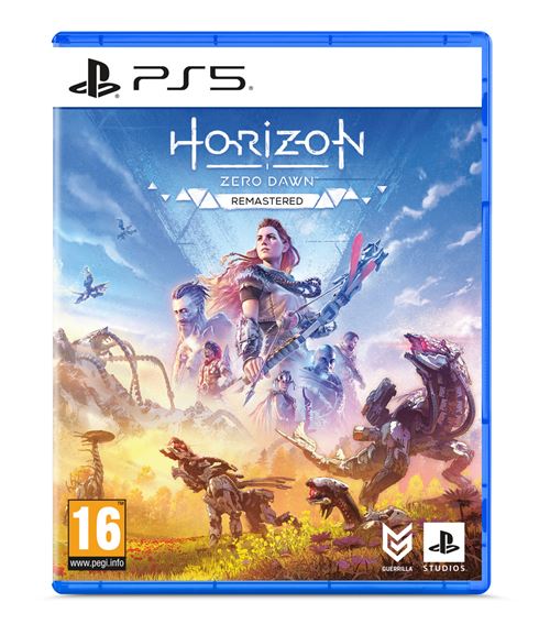 Sony Horizon Zero Dawn Remastered Edition PS5 Remastérisé Arabe, BRA, Allemand, Anglais, Espagnol, Français, Italien, Polonais, Portugais, Russe PlayStation 5 État correct reconditionné disponible sur Fnac
