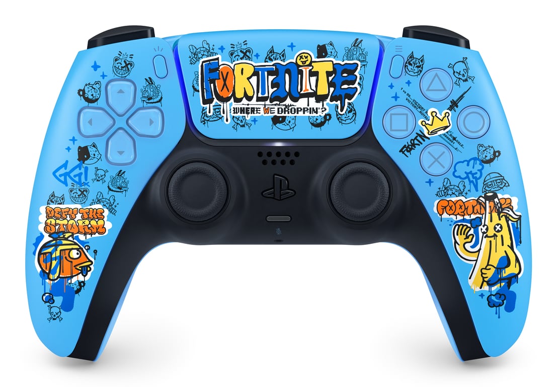 Sony Manette PlayStation 5 officielle DualSense Édition : Fortnite - Très bon état Très bon état Sony reconditionné disponible sur Pixmania
