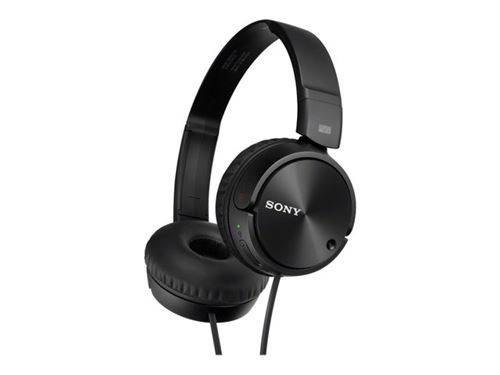 Sony MDR-ZX110NC - ZX Series - écouteurs - circum-aural - filaire - Suppresseur de bruit actif - jack 3,5mm État correct Sony reconditionné disponible sur Fnac